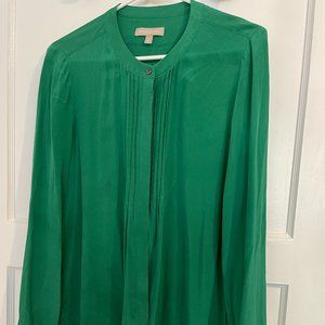 Banana Republic silk long sleeve shirt